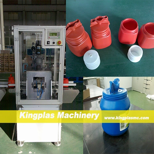 Kingplas Equipment Bottle Neck Cutting Machine for Plastic Barrel Kp