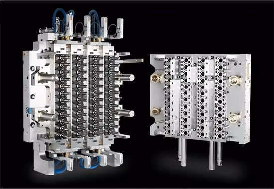 Moule de moulage d'emballage de moulage par injection de pot de préforme de bouteilles en plastique adaptées aux besoins du client d'animal familier